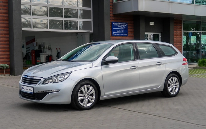 Peugeot 308 cena 37500 przebieg: 146526, rok produkcji 2016 z Środa Śląska małe 529